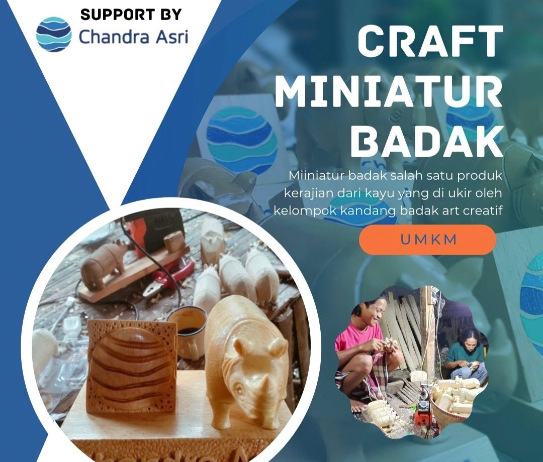 Handicraft Miniature Rhino Carving